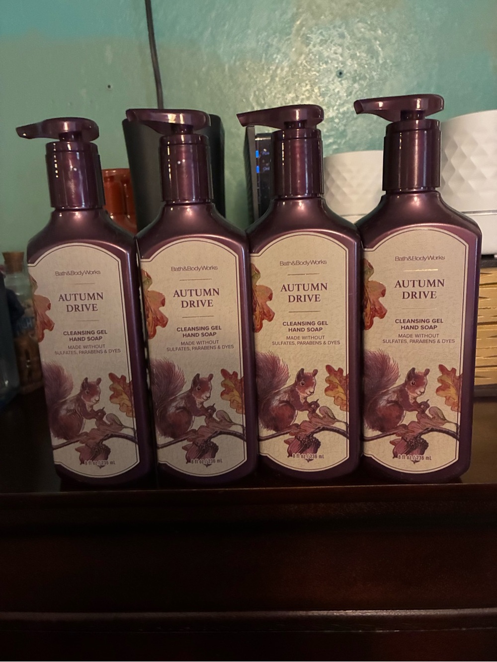 Bath & Body Works Autumn Drive Gel Hand Soap - Deep Purple Bottle (4)